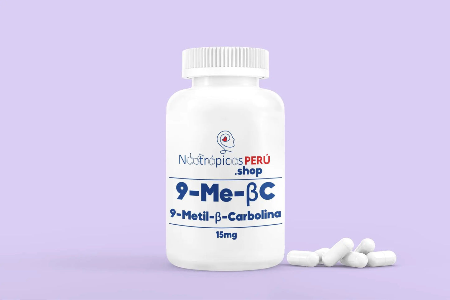 9-Metil-B-Carbolina 15mg - 50 cápsulas Nootrópicos Perú