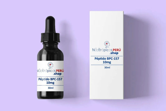 BPC157 10mg (Péptido oral o inyectable) - 30ml Nootrópicos Perú