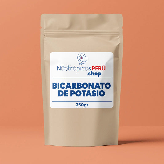 Bicarbonato de potasio 250gr Nootrópicos Perú