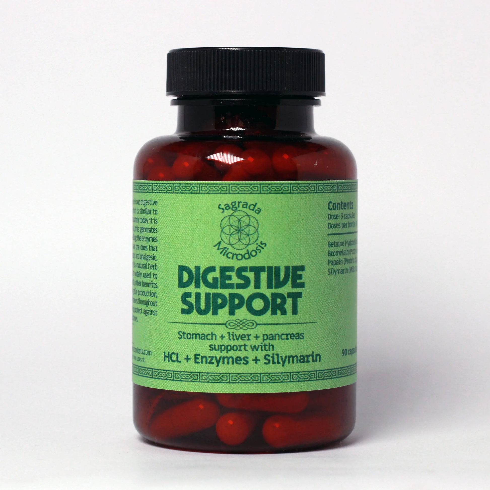 Digestive Support: Apoyo para la Digestión Sagrada Microdosis