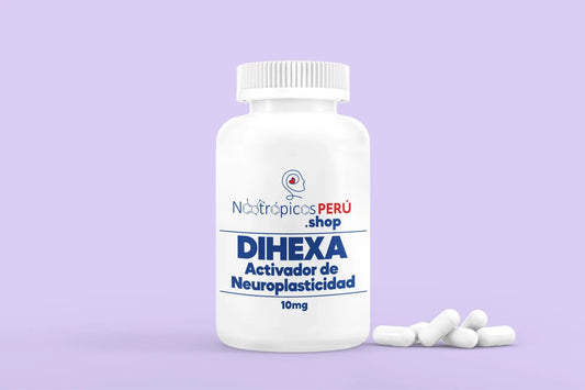 Dihexa 10mg - 50 cápsulas Nootrópicos Perú