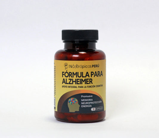 Fórmula para Alzheimer - 90 cápsulas Nootrópicos Perú