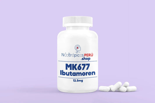 MK677 Ibutamoren 12.5mg - 2 presentaciones Nootrópicos Perú