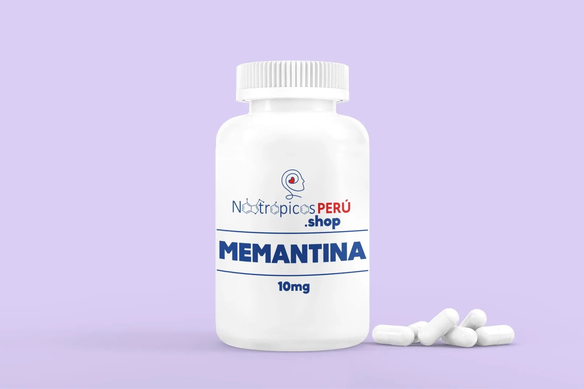 Memantina 10mg - 100 cápsulas Nootrópicos Perú