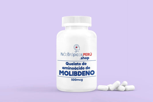 Molibdeno 500mcg - 100 cápsulas Nootrópicos Perú