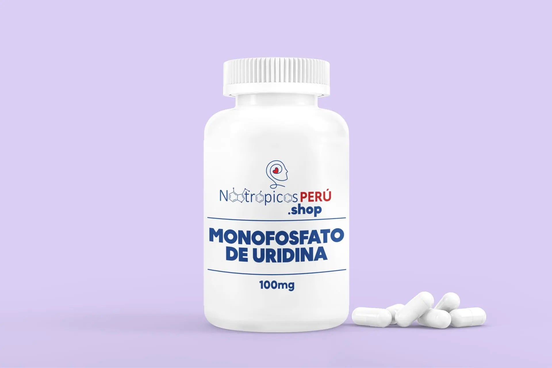 Monofosfato de Uridina 100mg - 100 cápsulas Nootrópicos Perú