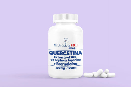 Quercetina 300mg - 100 cápsulas Nootrópicos Perú