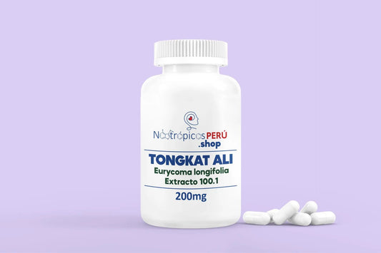 Tongkat Ali 200 mg (Extracto 100.1) - 100 cápsulas Nootrópicos Perú